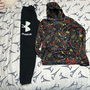 Under Armour Hoodie and Jogger Set